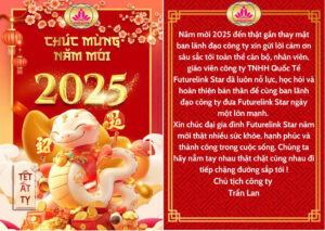 Chúc mừng năm mới 2025