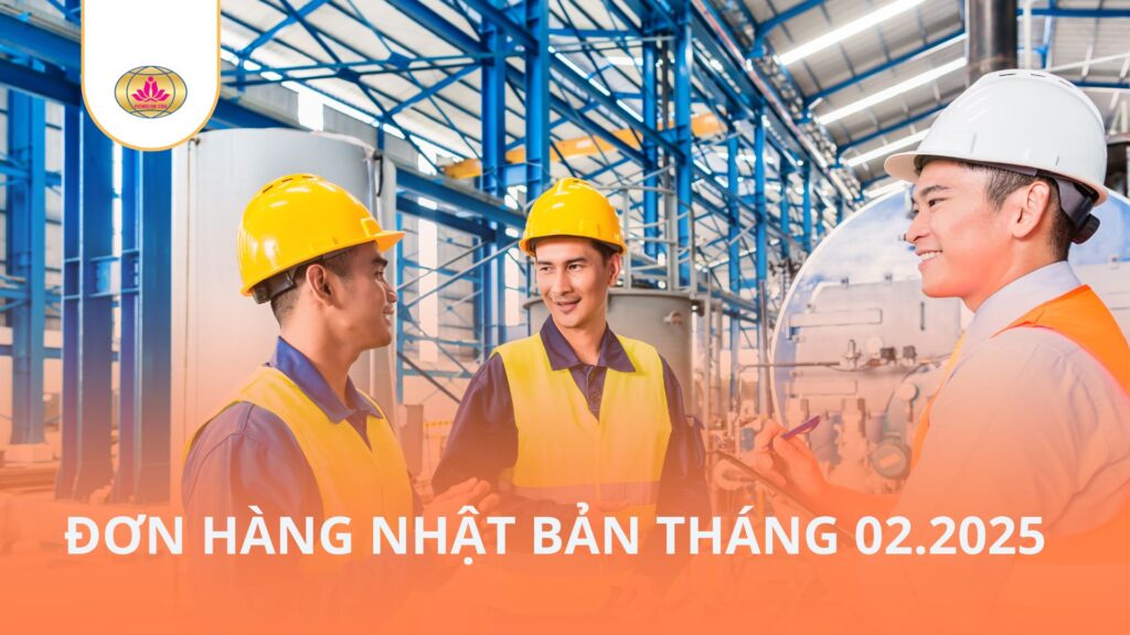 Tổng hợp đơn hàng Nhật Bản - Tháng 02.2025