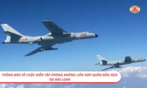 Thông báo về cuộc diễn tập phòng không liên hợp quân dân năm 2025 tại Đài Loan