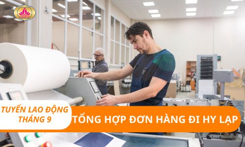 Tuyển dụng tháng 9 - Đơn hàng lao động tại Hy Lạp
