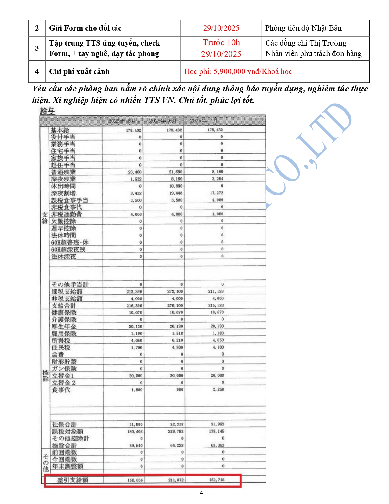 Đơn hàng đột dập kim loại 2