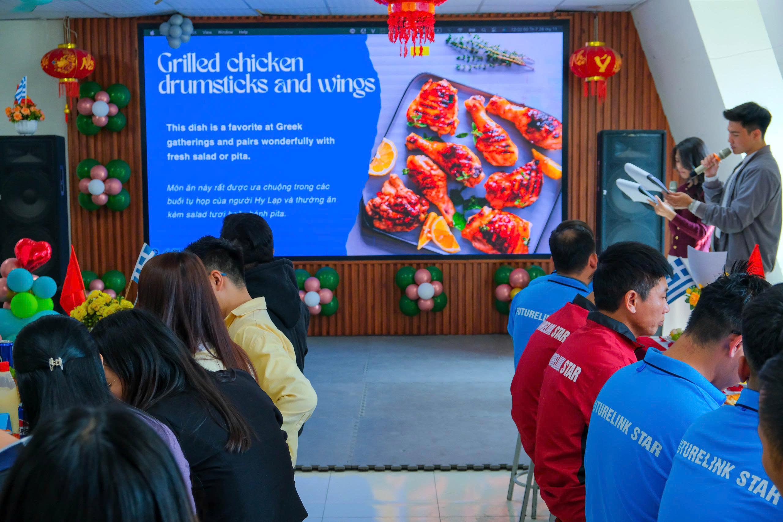 Hướng dẫn song ngữ về văn hoá ẩm thực Hy Lạp