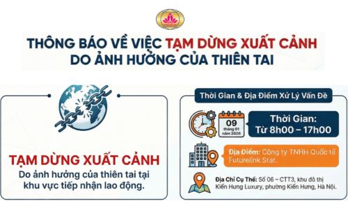 Thông báo tạm dừng xuất cảnh đối với lao động đơn hàng Hy Lạp
