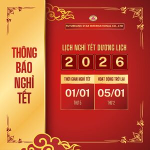 Thông báo nghỉ tết dương lịch 2026 - Futurelinkstar