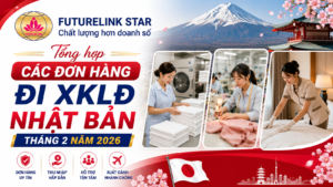 Tổng hợp các đơn hàng XKLĐ tháng 2 năm 2026 tại Futurelink Star