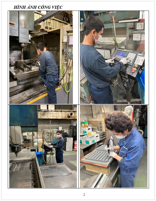 Tuyển 5 Nam - Gia công cơ khí (Đứng máy CNC)