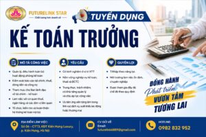 Tuyển dụng kế toán trưởng tại công ty xuất khẩu lao động Futurelink Star
