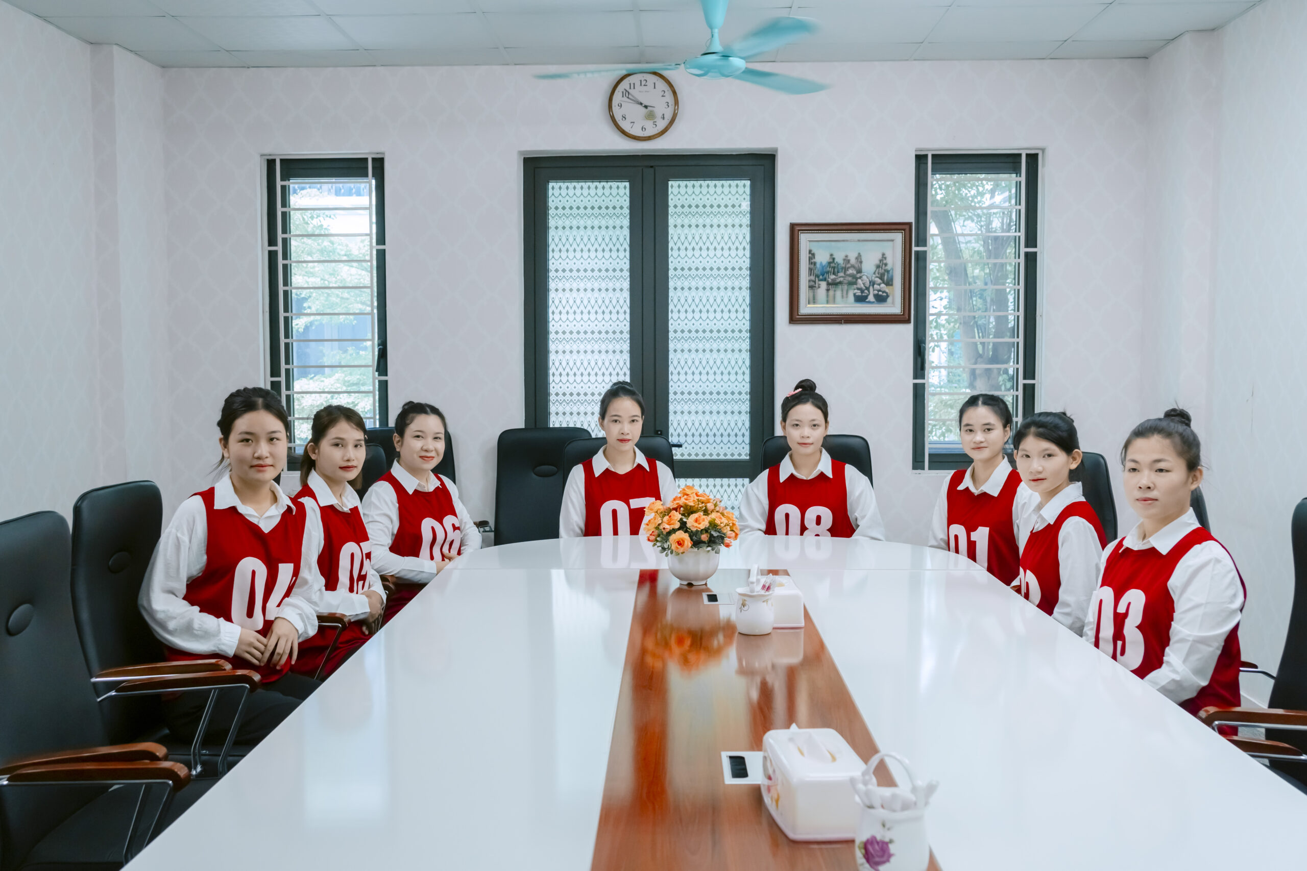 Các bạn ứng viên ôn luyện và lắng nghe hướng dẫn trước giờ thi tuyển