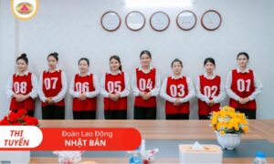 Thi tuyển đoàn lao động Nhật Bản đơn in ấn Osaka