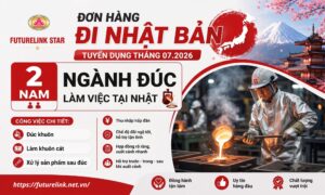 Tuyển 02 Nam làm tại Nhật Bản - Tuyển dụng tháng 07.2026
